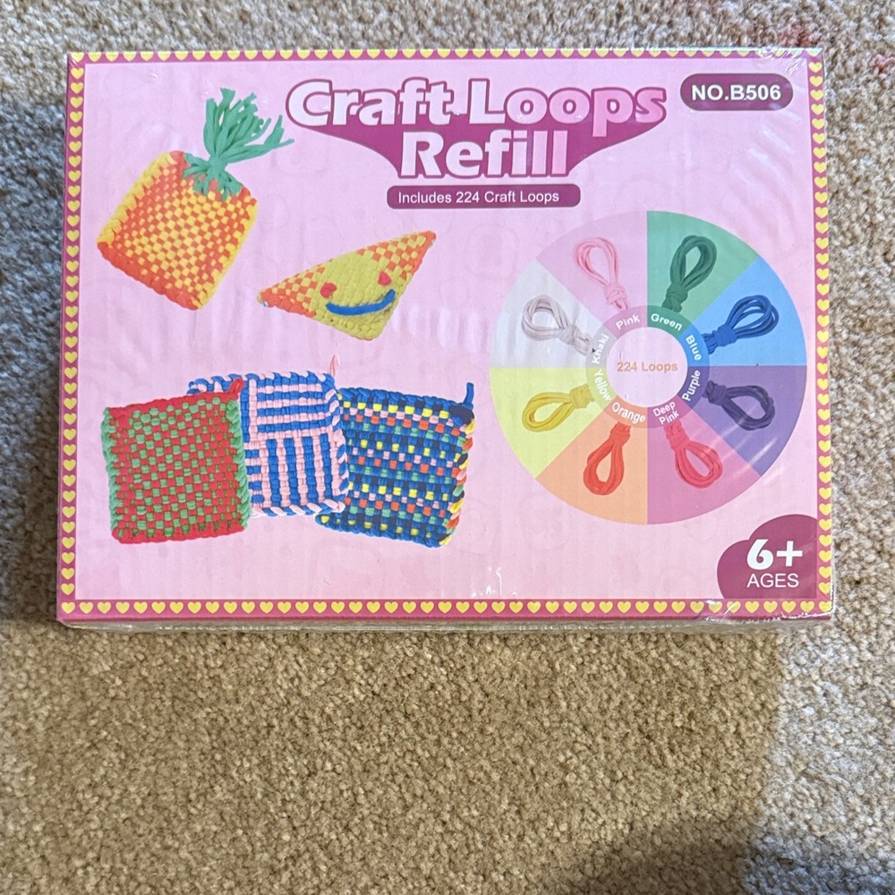 Multicolor Craft Loop Refill Kit - Bright Mixed Colors